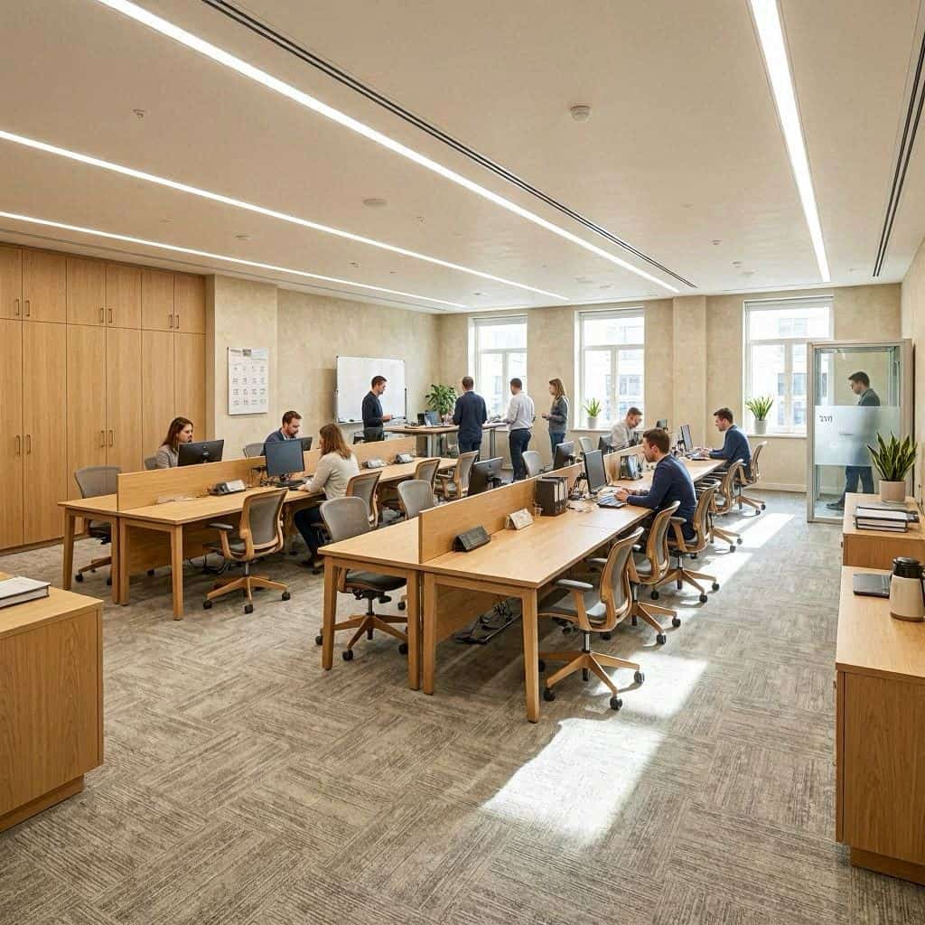 写字楼办公品牌升级期间各类办公用品更换计划应纳入哪些部门审批节点